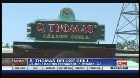 R thomas atlanta - Nov 5, 2014 · In 1985, after many years in the fast-food business, Richard Thomas took a 180-degree turn and opened a health food restaurant, R. Thomas Deluxe Grill, on Peachtree Street in Atlanta.It struggled ...